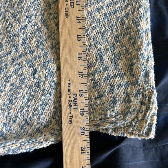 SOFT SURROUNDINGS Tie Front Sweater Womens Large Pastel Cottagecore Cardigan - Picture 9 of 11